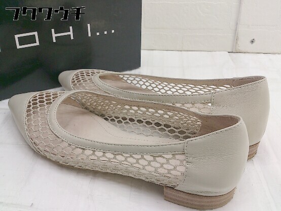 * * MOHI...mohi pumps shoes size 38 beige group lady's 