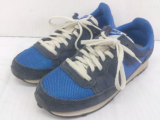 ◇ NIKE  Nike  725066-400 CHALLENGER  кроссовки    обувь    размер  23.5cm  военно-морской флот   голубой  женский 