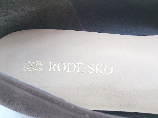 ◇ RODE SKO ロデスコ スクエアトゥ フラット パンプス シューズ サイズ37 ブラウン レディース P_画像4