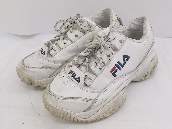 * FILA filler спортивные туфли обувь размер 24cm белый женский P