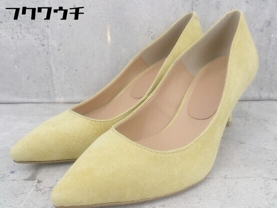 * ECLINe Clan po Inte dotu heel pumps size 36 1/2 yellow lady's 