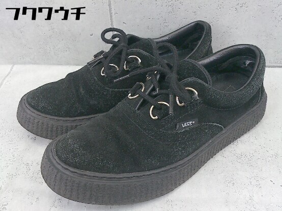 ◇ VANS ヴァンズ スニーカー シューズ 23.5？ ブラック レディース_画像1