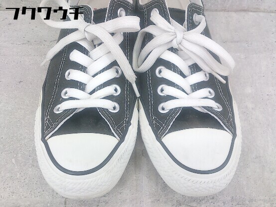 ◇ ◎ CONVERSE 1CK565 ALL STAR 100 COLORS OX スニーカー シューズ サイズ23.5cm ブラック ホワイト レディースの画像8