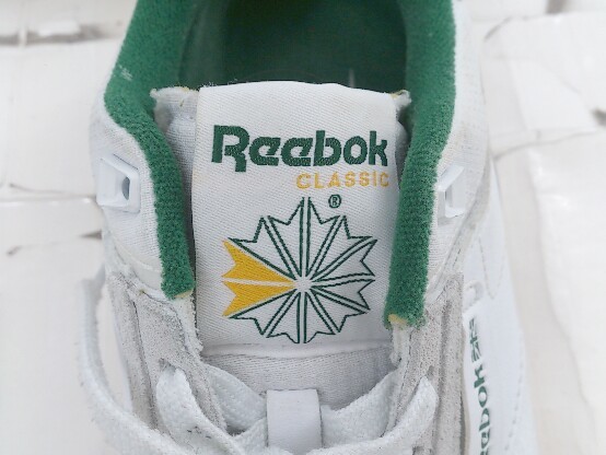 * Reebok Reebok Club C Legacy GX7561 спортивные туфли обувь 27cm белый зеленый мужской P