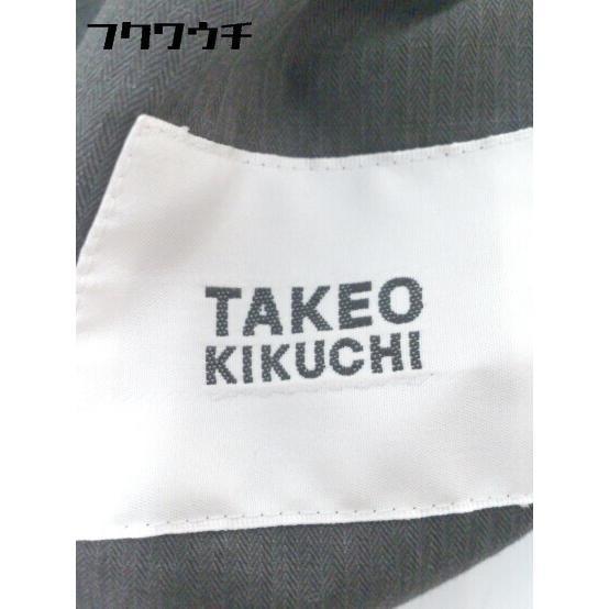 ◇ TAKEO KIKUCHI タケオキクチ 長袖 ジップアップ ジャケット 2サイズ ブラック系 メンズ_画像6