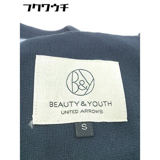 ◇ BEAUTY & YOUTH UNITED ARROWS 2B シングル 長袖 テーラード ジャケット サイズS ネイビー系 メンズ_画像4