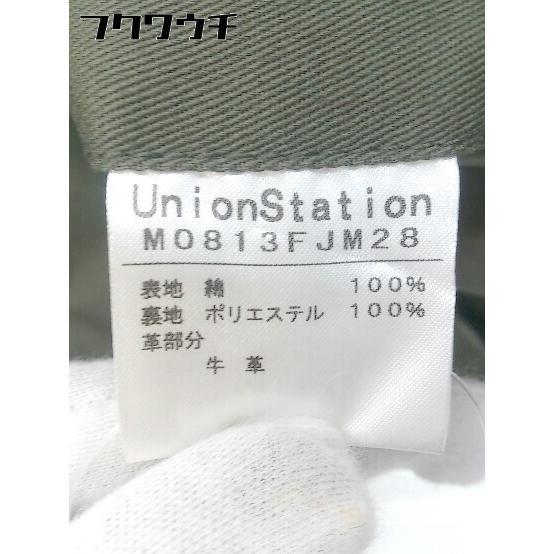 ◇ UNION STATION ユニオンステーション ミリタリー 長袖 ダッフル コート サイズ03 カーキ メンズ_画像5