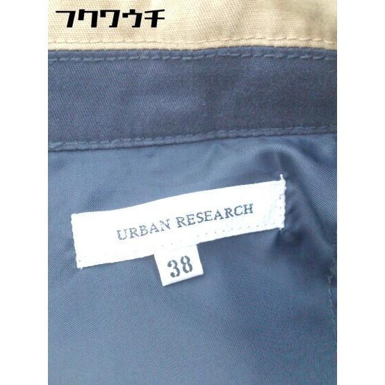 ◇ URBAN RESEARCH アーバンリサーチ 薄手 ダブルボタン 長袖 コート サイズ 38 ベージュ メンズ_画像4