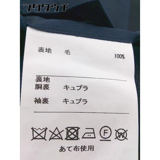 ◇ JET CRUISE azabu tailor 2B シングル 長袖 テーラード ジャケット サイズ42A ネイビー系 メンズ_画像6