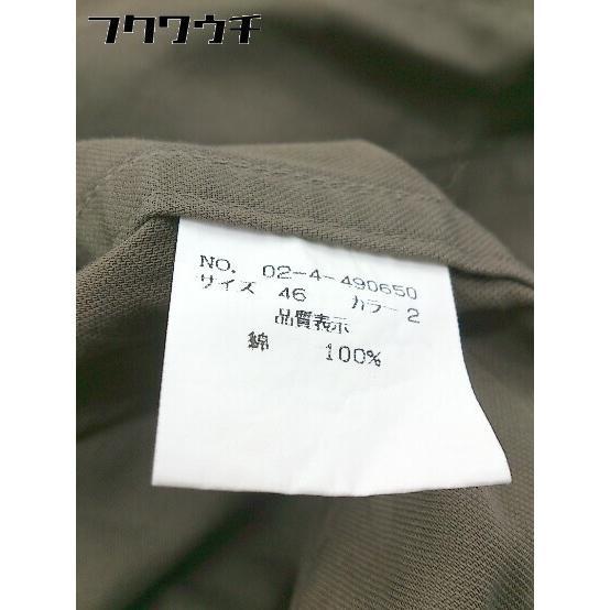 ◇ MONSIEUR NICOLE ムッシュニコル 長袖 ジャケット サイズ46 ブラウン メンズ_画像6