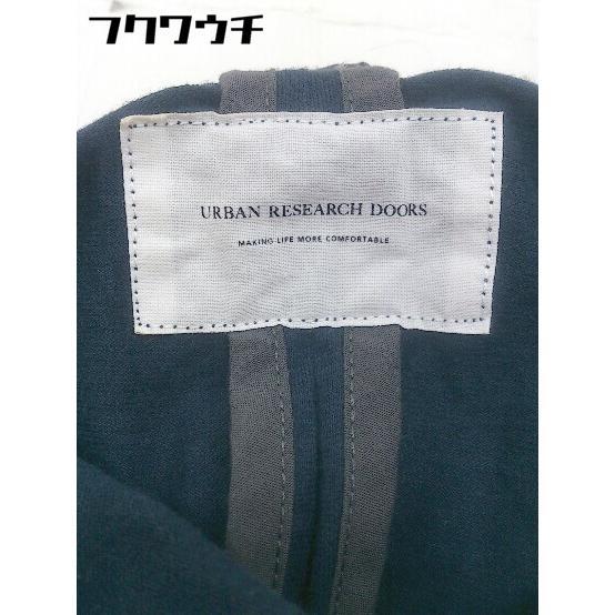◇ ◎ URBAN RESEARCH DOORS アーバン リサーチ ドアーズ 薄手 長袖 ジャケット サイズ38 ネイビー メンズ_画像4
