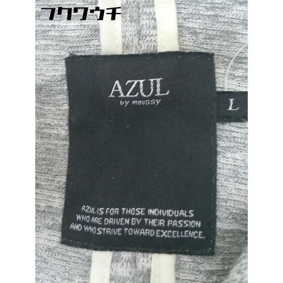 ◇ AZUL BY MOUSSY アズールバイマウジー 長袖 ジャケット サイズL グレー メンズ_画像4