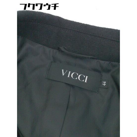 ◇ VICCI ビッチ 長袖 チェスター コート サイズM ブラック メンズ_画像4