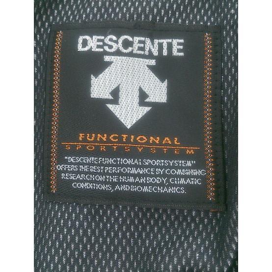 ◇ DESCENTE デサント 刺繍ロゴ 子供服 長袖 ジャケット サイズ160 レッド メンズ_画像4