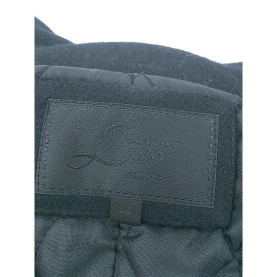 ◇ JACKROSE ジャックローズ ウール混 長袖 ピーコート サイズ44 ブラック メンズの画像6