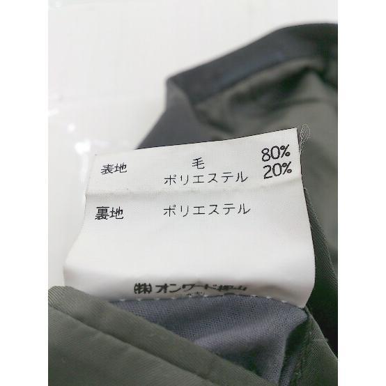 ◇ Calvin Klein カルバンクライン シングル2B 長袖 テーラード ジャケット サイズM グリーン系 メンズ_画像5