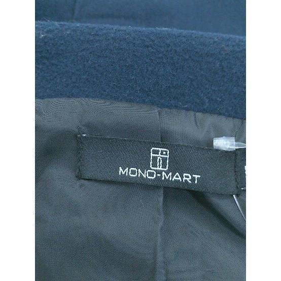 ◇ MONO-MART モノマート 長袖 チェスター コート サイズM ネイビー メンズ_画像4