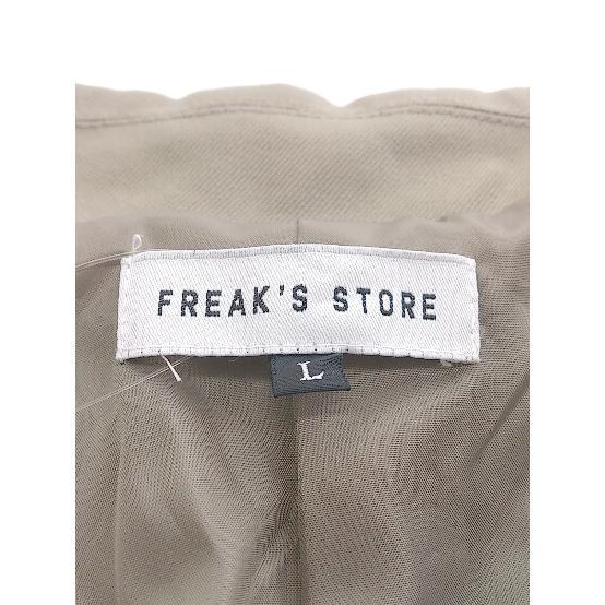 ◇ FREAK'S STORE フリークスストア 2Ｂ 長袖 テーラード ジャケット サイズL ベージュ系 メンズ P_画像3