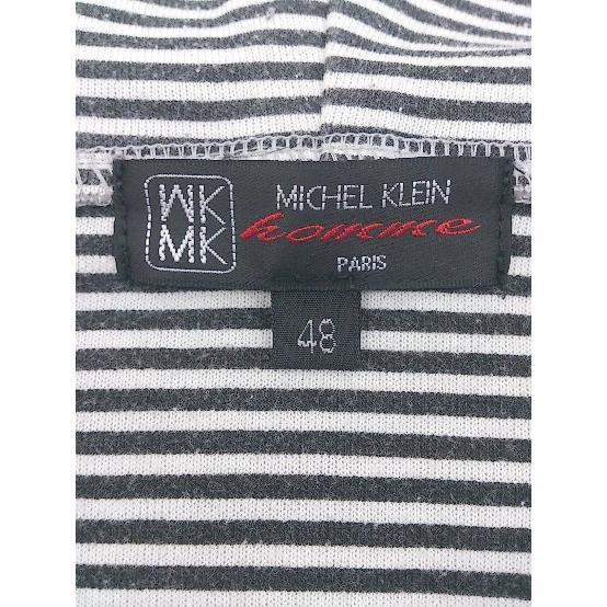 ◇ MICHEL KLEIN HOMME ミッシェルクランクラン 長袖 ジャケット サイズ48 グレー系 メンズ_画像4