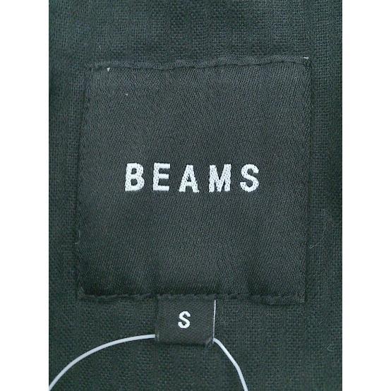 ◇ BEAMS ビームス 長袖 ジップアップ ジャケット サイズS ブラック メンズ_画像4