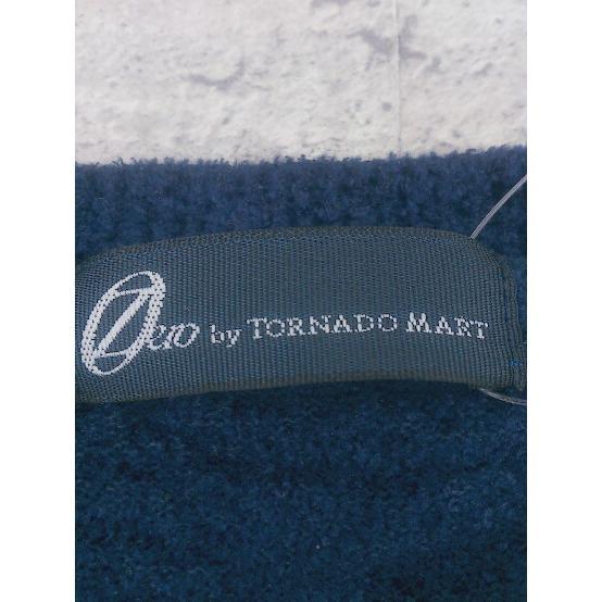 ◇ TORNADO MART トルネードマート ニット 長袖 セーター M ネイビー メンズ_画像4