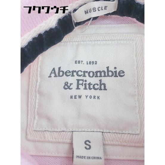 ◇ Abercrombie&Fitch アバクロンビー＆フィッチ 半袖 ポロシャツ サイズS ピンク メンズ_画像6