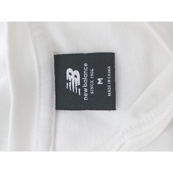 ◇ New Balance × NAIJEL GRAPH 20AW プリント 半袖 Tシャツ カットソー サイズM ホワイト ブラック レディース メンズ Pの画像4