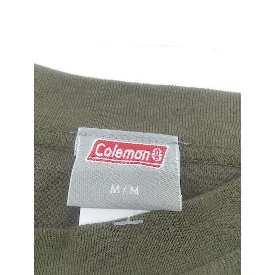 ◇ Coleman コールマン プリント 半袖 Tシャツ カットソー サイズM カーキ メンズ P_画像4