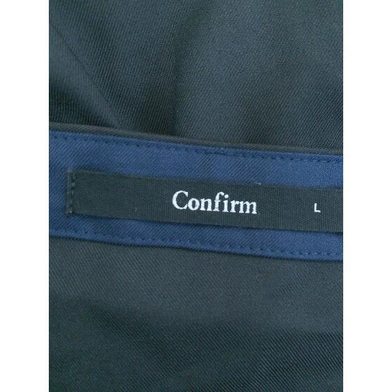 ◇ CONFIRM コンファーム 胸ポケット サイドジップ 半袖 シャツ カットソー サイズL ブラック メンズ P_画像4