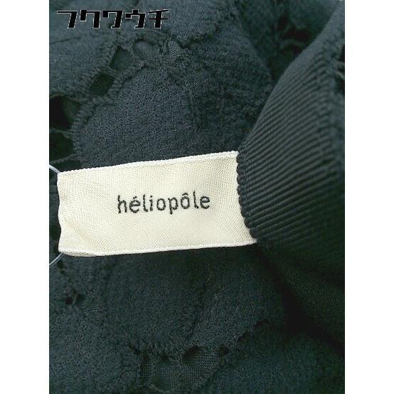 ◇ HELIOPOLE エリオポール レース ミニ タイト スカート サイズ36 ブラック レディース_画像5