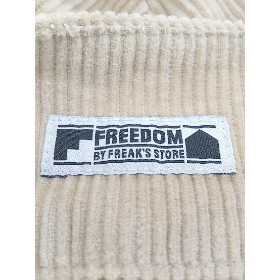 ◇ FREEDOM FREAK'S STORE コーデュロイ ロング フレア スカート サイズS ベージュ レディース P_画像4