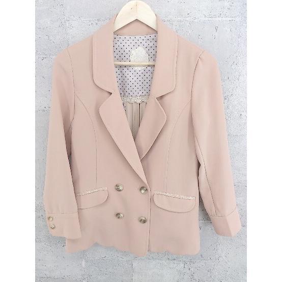 * MINIMUM MINIMUM Minimum Minimum double long sleeve tailored jacket 2 beige group lady's 