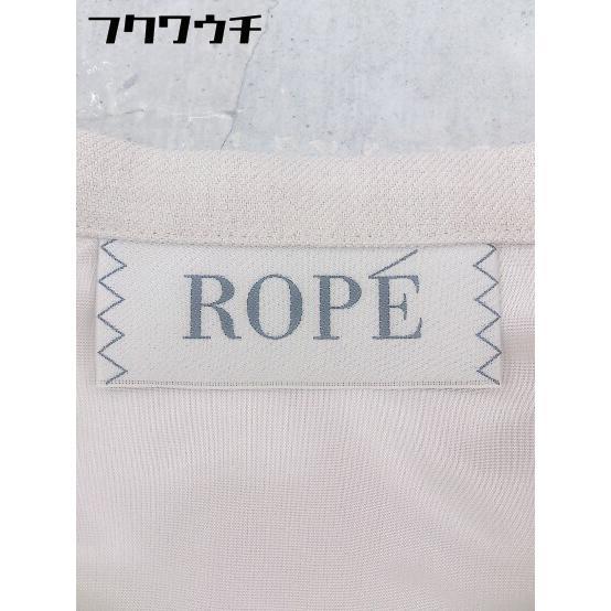 ◇ ROPE' ロペ 膝下丈 フレア スカート サイズ36 ライトベージュ レディース_画像4