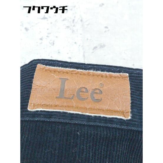 ◇ Lee リー Discoat ディスコート コーデュロイ 膝丈 タイト スカート サイズXS ネイビー系 レディース_画像4