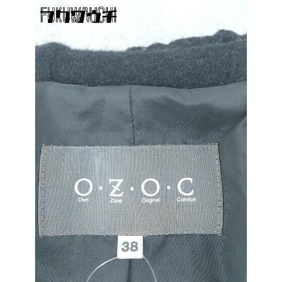 # OZOC Ozoc длинный рукав длинное пальто 38 серый серия * 1002798831162