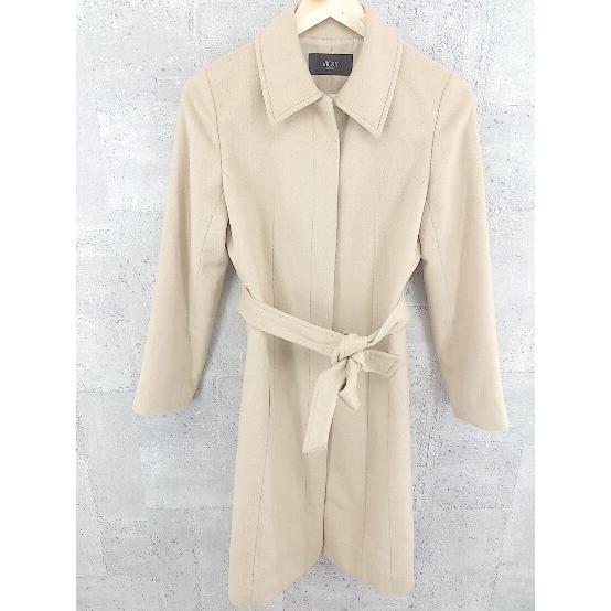 # VICKY Vicky Anne gola. turn-down collar long coat 2 beige lady's 
