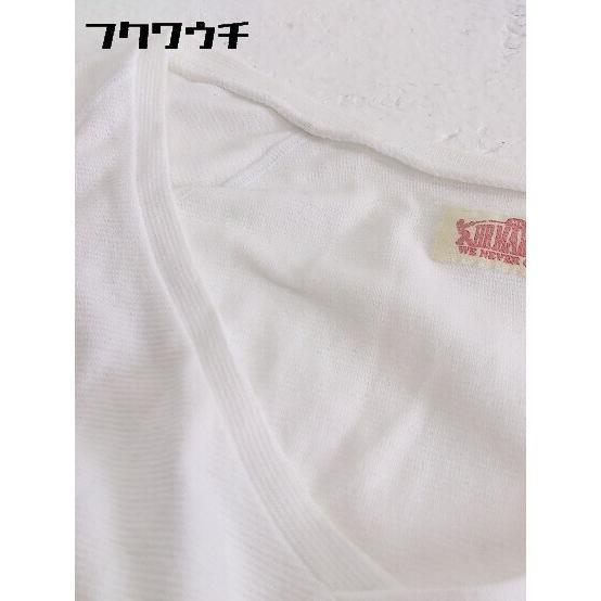 ◇ H.R.MARKET ハリウッドランチマーケット Uネック 長袖 Tシャツ カットソー 2サイズ ホワイト レディース_画像6