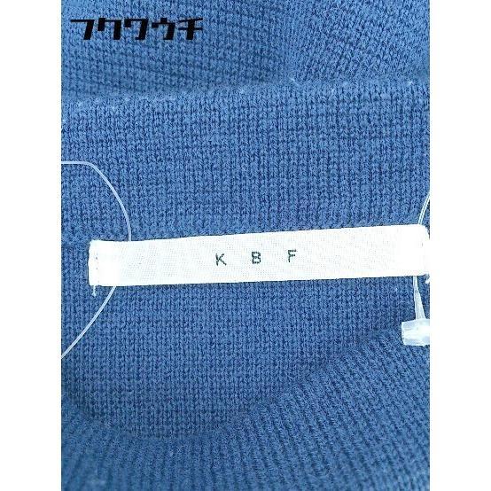 ◇ KBF ケービーエフ URBAN RESEARCH アーバンリサーチ 長袖 ニット セーター 1サイズ ブルー レディース_画像4