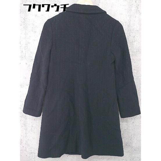 ■ TOCCA トッカ 長袖 コート サイズ2 ブラック レディース_画像3
