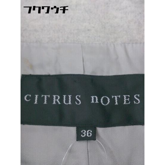 # CITRUS NOTES Citrus Notes cashmere . coat size 36 gray lady's 