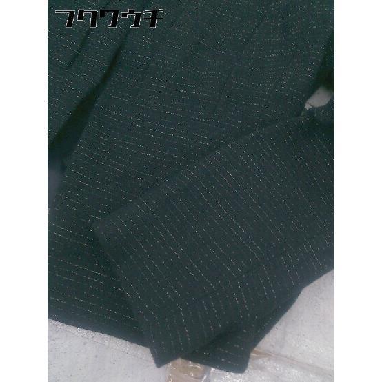 ◇ Spick & Span スピック＆スパン 長袖 ノーカラー ジャケット サイズ36 ブラック レディース_画像7