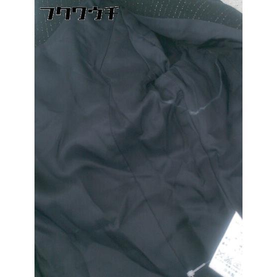 ◇ Spick & Span スピック＆スパン 長袖 ノーカラー ジャケット サイズ36 ブラック レディース_画像6