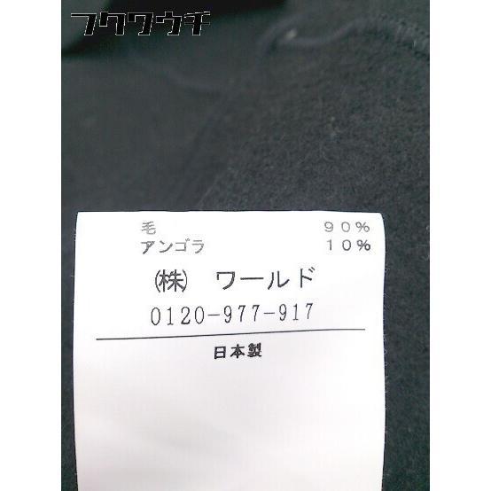 ◇ ◎ UNTITLED アンタイトル ベルト付き 長袖 コート サイズ2 ブラック レディース_画像5