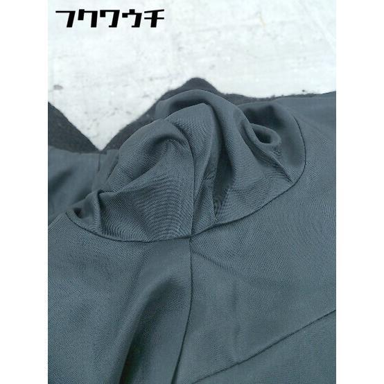 ◇ ELLE エル ウール100％ 長袖 ジャケット サイズ40 ブラック レディース_画像6