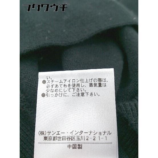 ◇ &by P&D バイ ピンキー＆ダイアン 長袖 セーター サイズ38 ブラック レディース_画像6