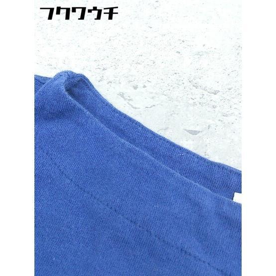 ◇ FREAK'S STORE フリークスストア 五分袖 Tシャツ カットソー サイズF ネイビー レディース_画像6