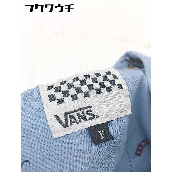 ◇ ◎ VANS ヴァンズ 半袖 シャツ サイズF ブルー レディース_画像4