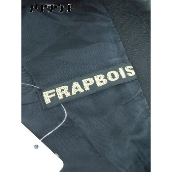 ◇　FRAPBOIS　フラボア　シングル　1B　長袖　テーラードジャケット　サイズ1　ブラック　レディース_画像4