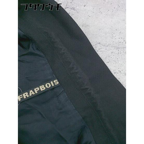 ◇　FRAPBOIS　フラボア　シングル　1B　長袖　テーラードジャケット　サイズ1　ブラック　レディース_画像8