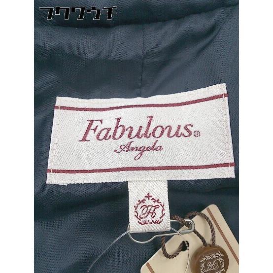 ■ ●美品● Fabulous 長袖 ダッフル コート サイズM ネイビー レディース_画像4